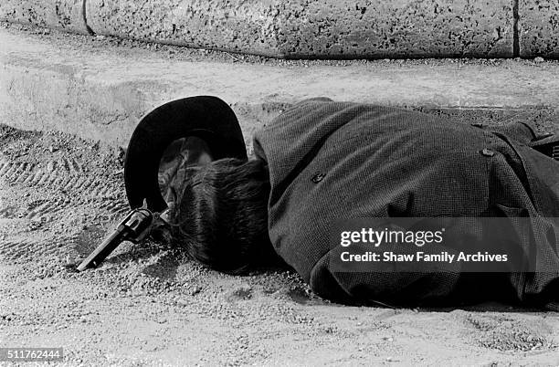 Karl Malden circa 1959 during the filming of "One-Eyed Jacks" in Los Angeles, California.