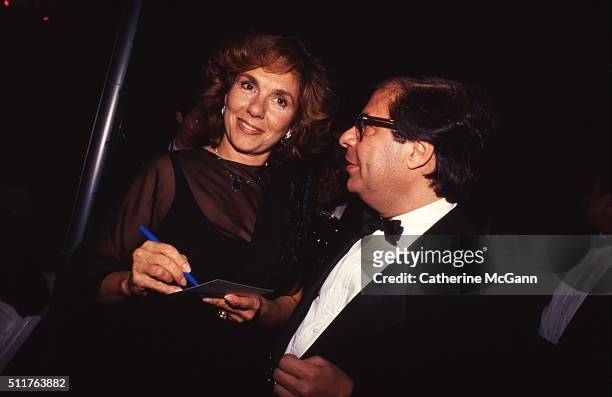 Opening of the Andy Warhol Museum in May 1994 in Pittsburgh, PA. Pictured left to right: Teresa Heinz Kerry and Bob Colacello.