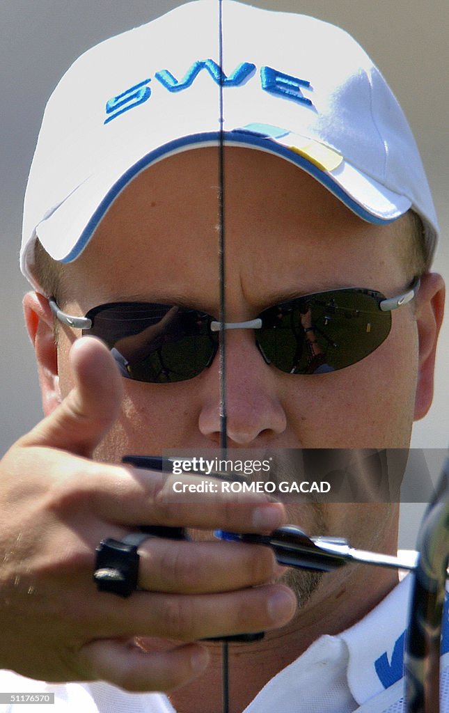 World number two archer Magnus Petersson