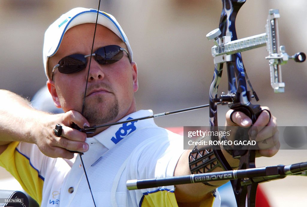 World number two archer, Magnus Petersso