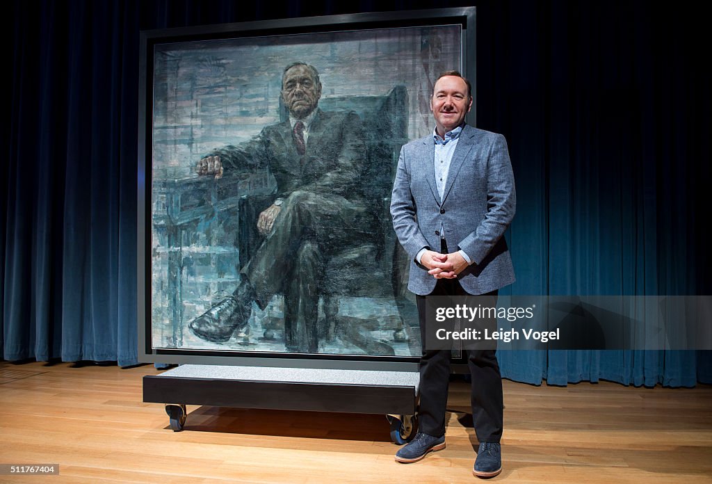 The Smithsonian And Netflix Host A Portrait Unveiling And Season 4 Premiere Of "House Of Cards" - Press Conference