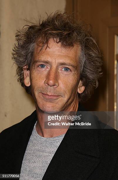 Ben Mendelsohn attends the Off-Broadway opening night performance of 'Smokefall' at Lucille Lortel Theatre on February 22, 2016 in New York City.