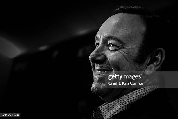 Actor Kevin Spacey attends the "House Of Cards" Season 4 Premiere at the National Portrait Gallery on February 22, 2016 in Washington, DC.