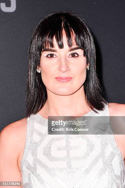 Actress Tanis Parenteau attends the "House Of Cards" Season 4 Premiere at the National Portrait Gallery on February 22, 2016 in Washington, DC.