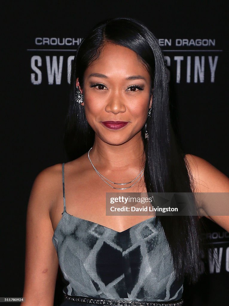 Sherly Rabara Actress Shelby Rabara attends the premiere of Netflix's