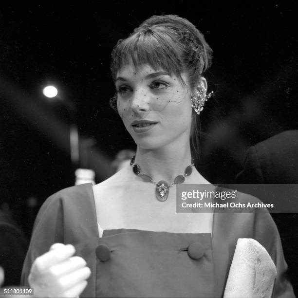 Elsa Martinelli attends a party in Los Angeles,CA.\