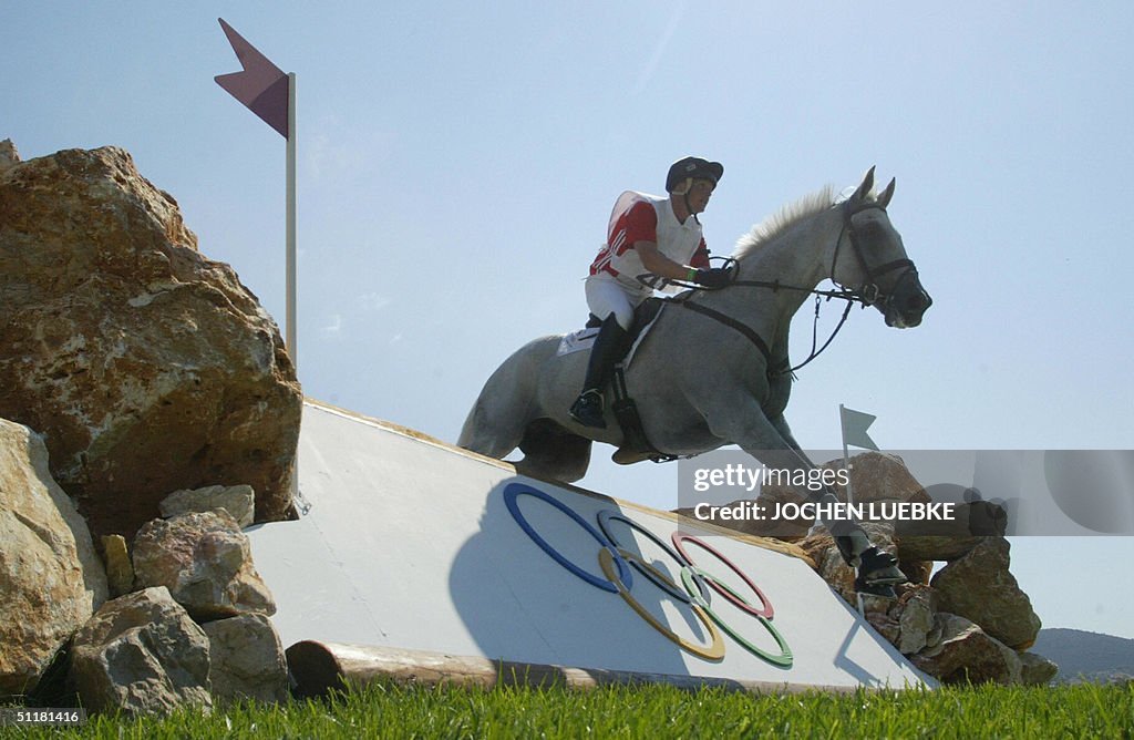 British eventing rider Leslie Law and hi