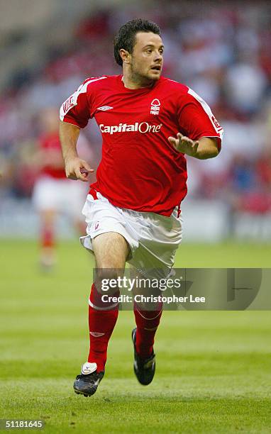 Andy Reid of Nottingham Forest in action during the Coca-Cola Championship match between Nottingham Forest and Ipswich Town at Trent Bridge Stadium...