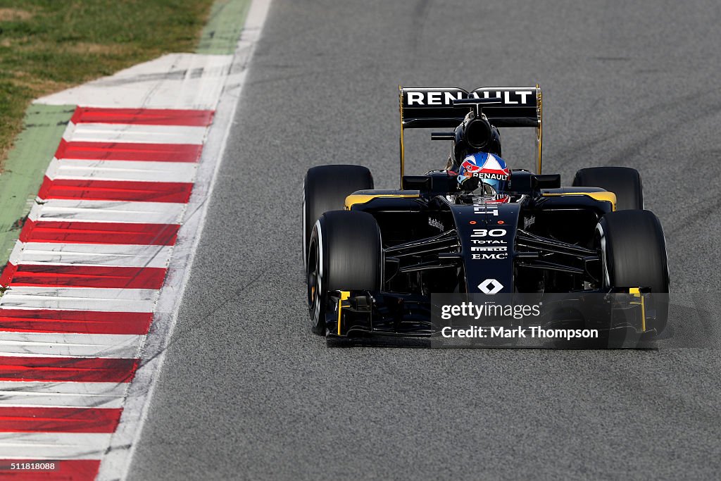 F1 Testing In Barcelona - Day Two