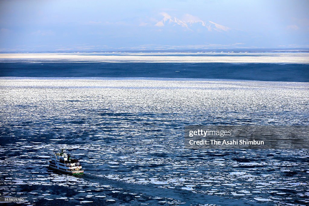 Drift Ice Arrives Abashiri