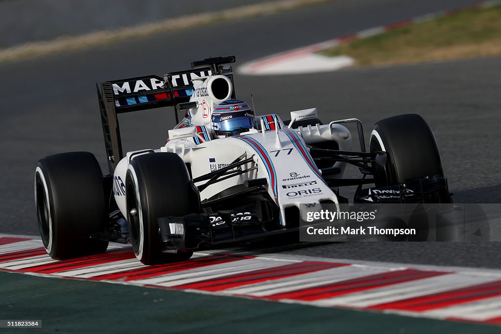 F1 Testing In Barcelona - Day Two