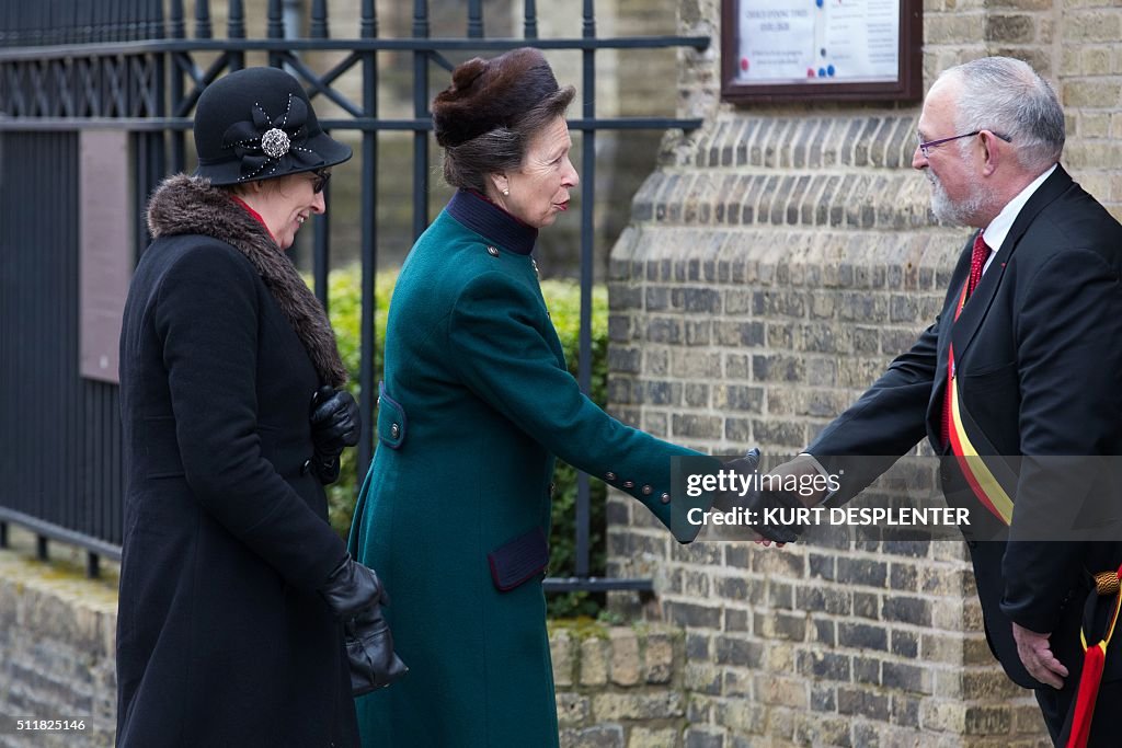 BELGIUM-BRITAIN-ROYALS-MEMORIAL-WAR