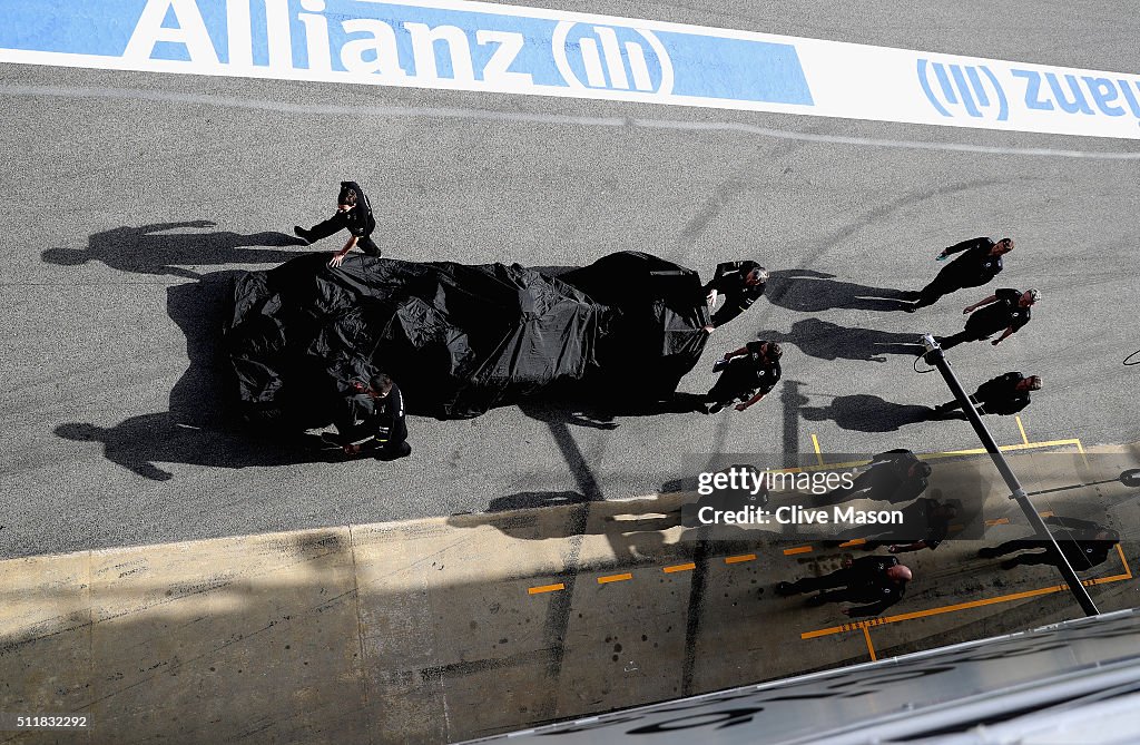 F1 Testing In Barcelona - Day Two