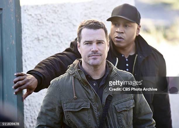 Revenge Deferred" -- Pictured: Chris O'Donnell and LL Cool J . After extensive surveillance footage of Sam's family is found in Africa, Sam and...