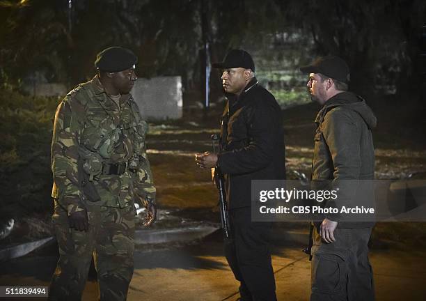 Revenge Deferred" -- Pictured: LL Cool J and Chris O'Donnell . After extensive surveillance footage of Sam's family is found in Africa, Sam and...