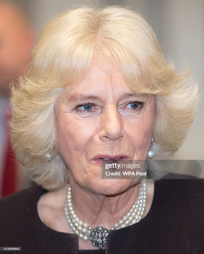 The Duchess Of Cornwall Visits Queens Gate School