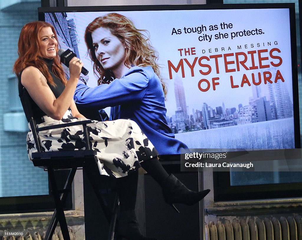 AOL Build Speaker Series - Debra Messing, "The Mysteries Of Laura"