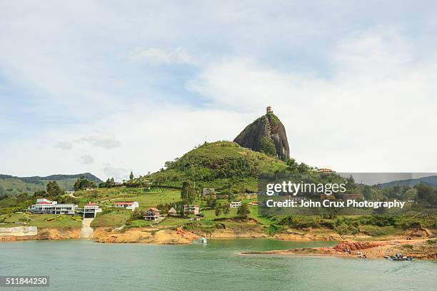 el penon - guatape stock-fotos und bilder