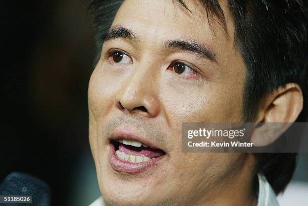 Jet Li 2004 Jet Li 2004 Photos and Premium High Res Pictures - Getty Images