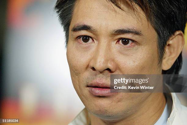 Jet Li 2004 Jet Li 2004 Photos and Premium High Res Pictures - Getty Images