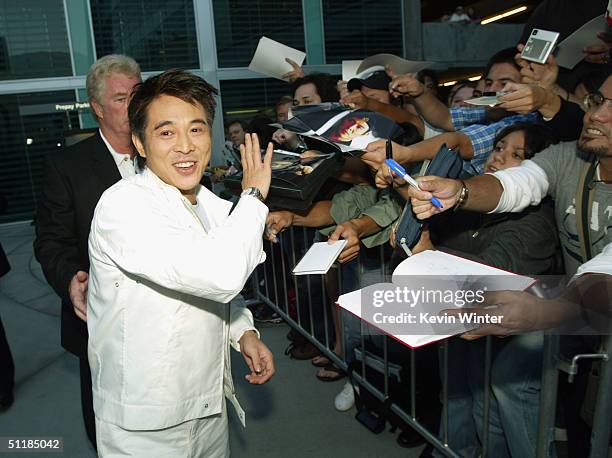 Jet Li 2004 Jet Li 2004 Photos and Premium High Res Pictures - Getty Images