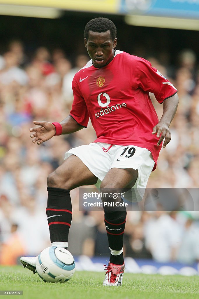 Eric Djemba-Djemba of Manchester United