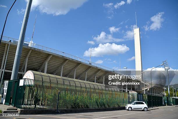 artemio franchi stadium, florence - artemio franchi stadium florence stock pictures, royalty-free photos & images