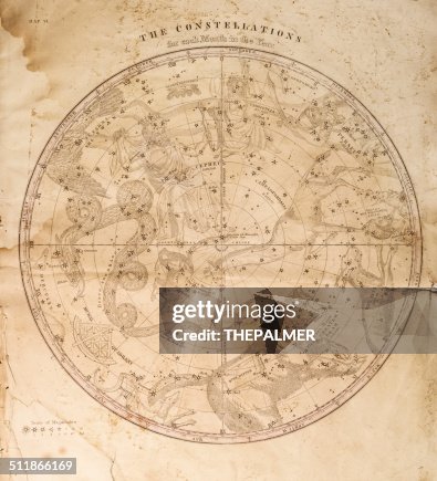 Celestial Map 1856 Celestial Map 1856