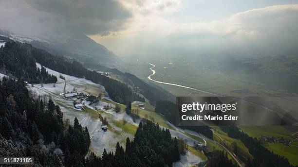 golden river - zillertal stock pictures, royalty-free photos & images