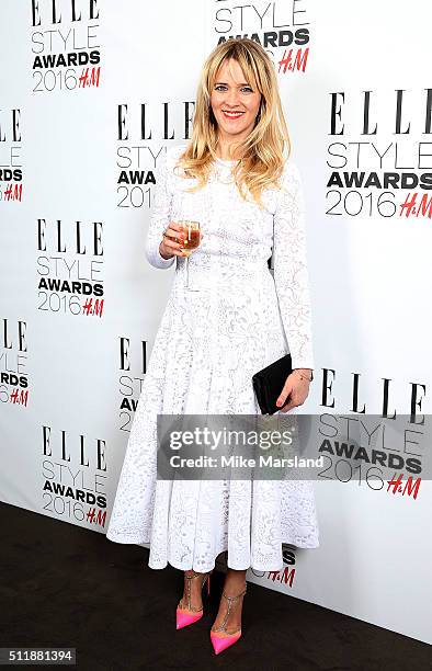 Edith Bowman attends The Elle Style Awards 2016 on February 23, 2016 in London, England.