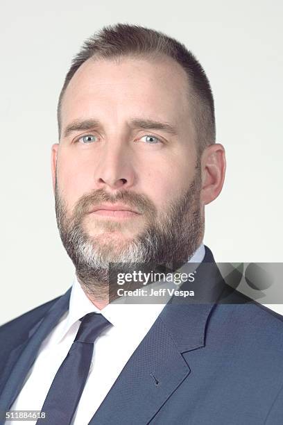 Keith Redmon is photographed at the 2016 Oscar Luncheon for People.com on February 8, 2016 in Beverly Hills, California.