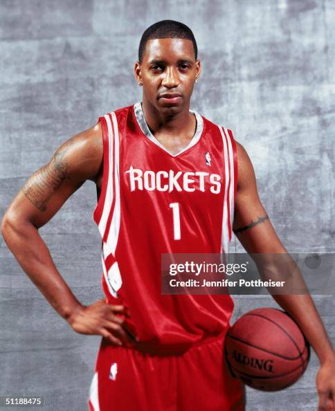 T Mac Rockets Tracy McGrady of the Houston Rockets poses for a portrait during a ...