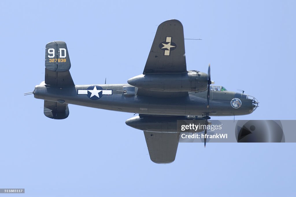 "Briefing Time"--Mitchell B-25 Medium Bomber
