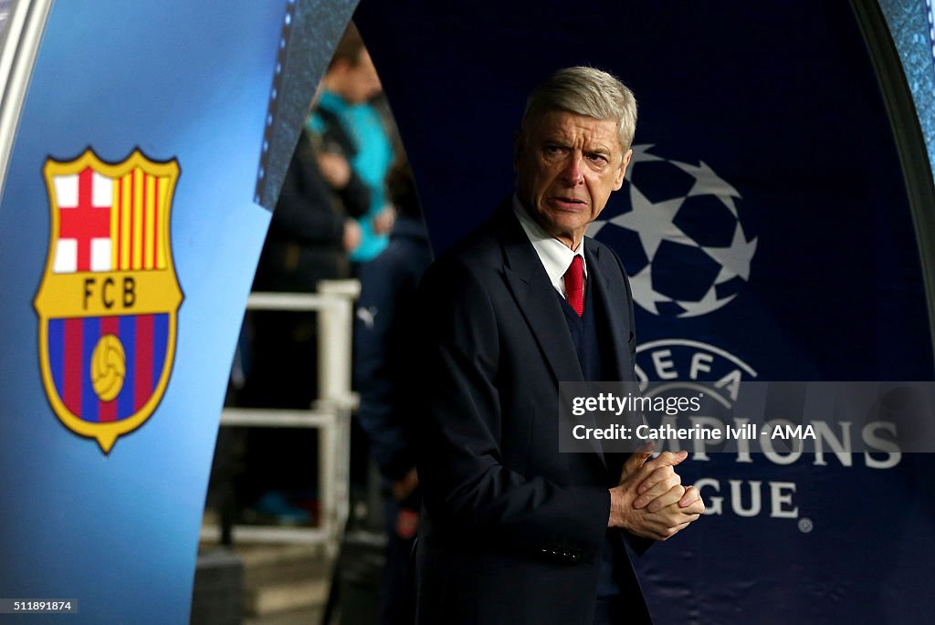 Arsenal FC v FC Barcelona - UEFA Champions League Round of 16: First Leg