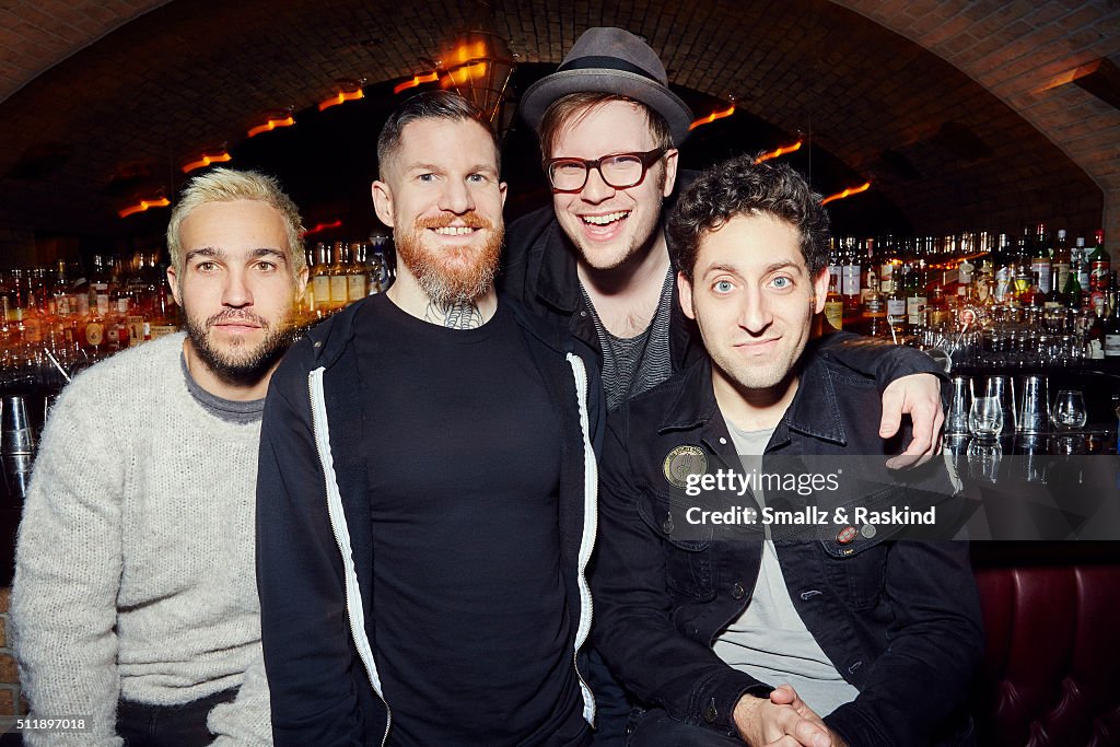 Shawn Mendes, Fall Out Boy and Execs, Billboard, December 10, 2015