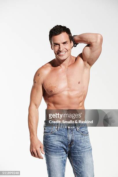 Antonio Sabato, Jr. Is photographed for the Men of the 90's Hot Bodies Issue for Us Weekly on April 29, 2015 in Los Angeles, California.
