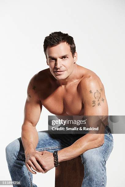 Antonio Sabato, Jr. Is photographed for the Men of the 90's Hot Bodies Issue for Us Weekly on April 29, 2015 in Los Angeles, California.