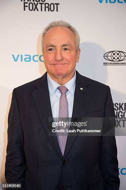 Producer Lorne Michaels attends the "Whiskey Tango Foxtrot" Screening at the Burke Theater at The U.S. Navy Memorial on February 23, 2016 in...