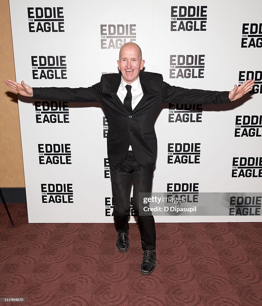 "Eddie The Eagle" New York Screening