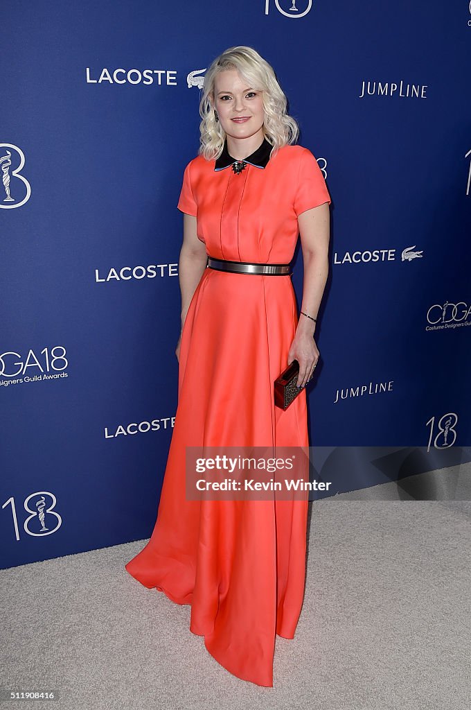 18th Costume Designers Guild Awards - Arrivals And Red Carpet