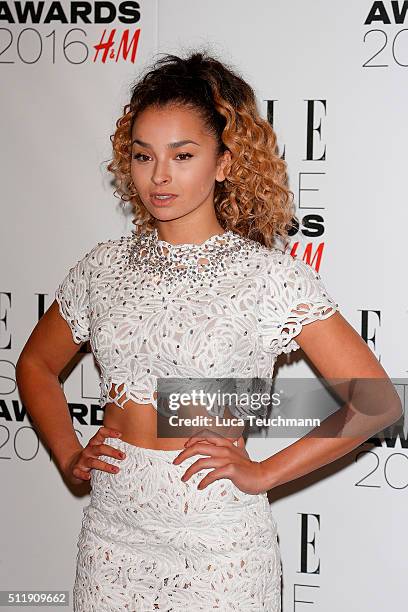 Ella Eyre attends The Elle Style Awards 2016 on February 23, 2016 in London, England.