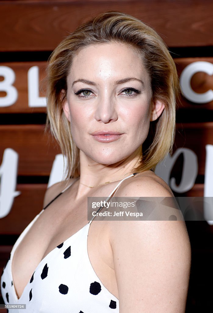 Actress Kate Hudson attends Kate Hudson's Book Launch Party hosted by