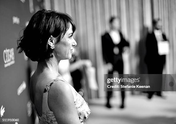 Actress Constance Zimmer attends the 18th Costume Designers Guild Awards with Presenting Sponsor LACOSTE at The Beverly Hilton Hotel on February 23,...