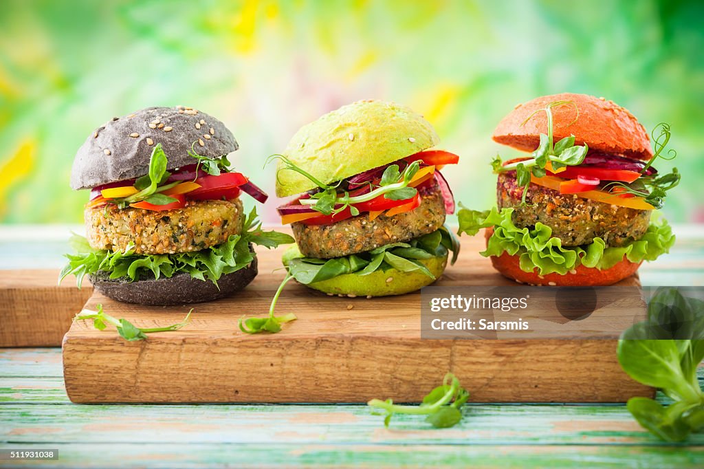 Color burger