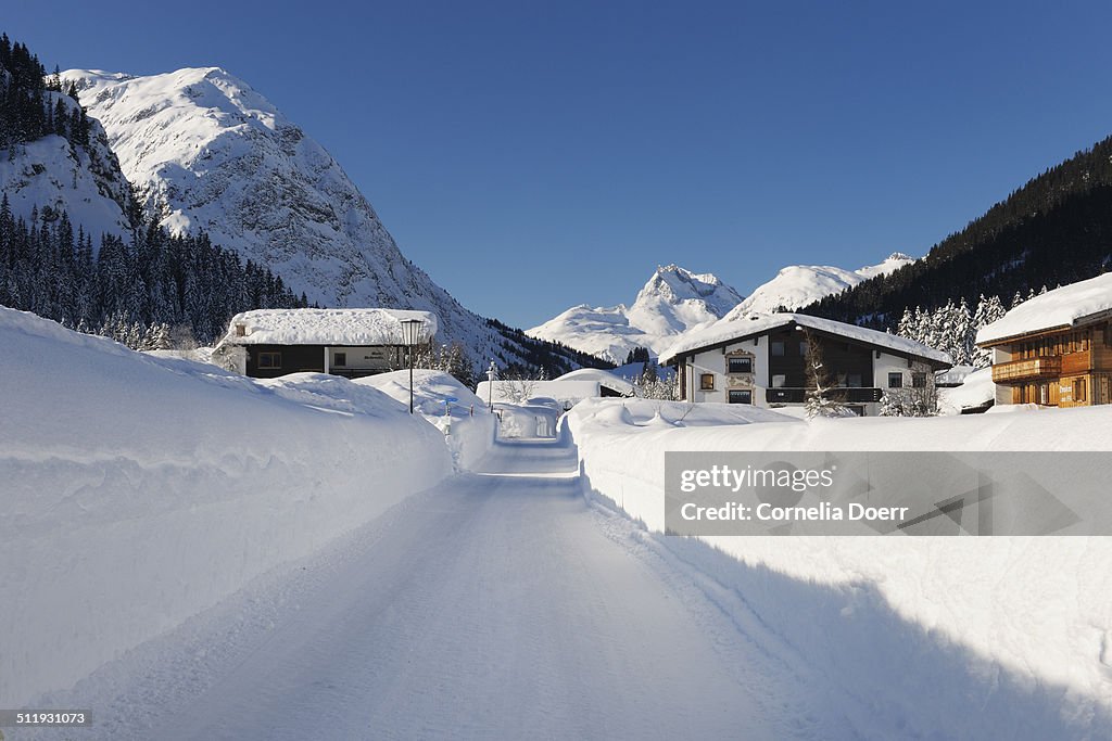 Ski village Lech am Arlberg