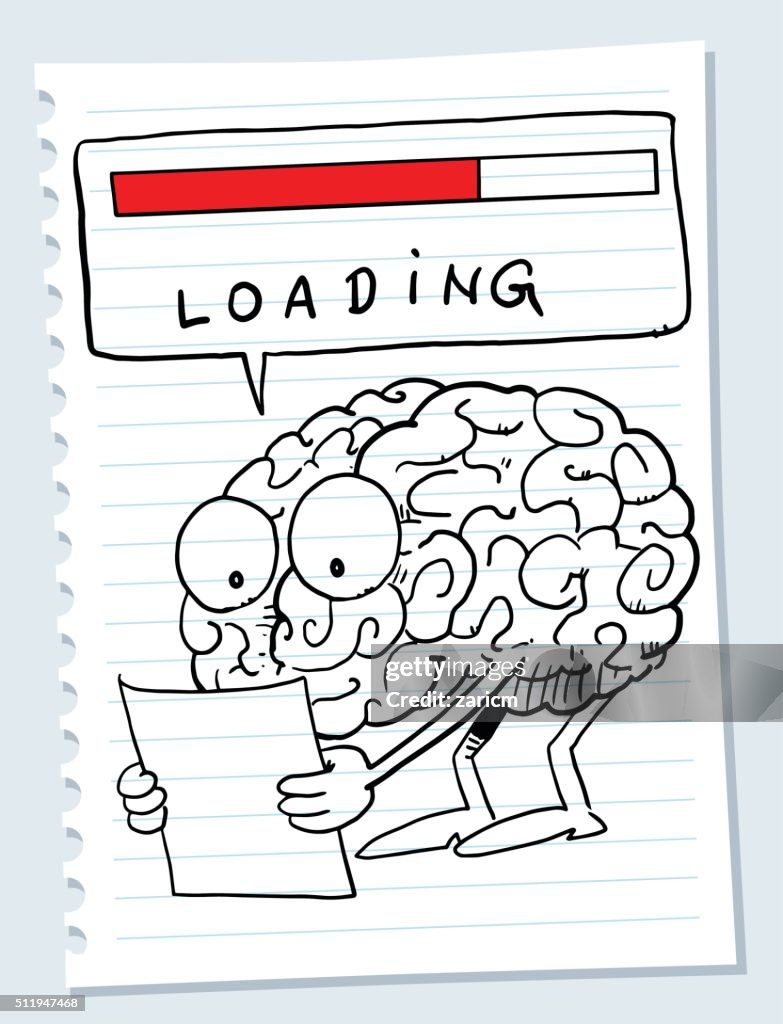 Math Brain Loading Brain Loading High-Res Vector Graphic - Getty Images