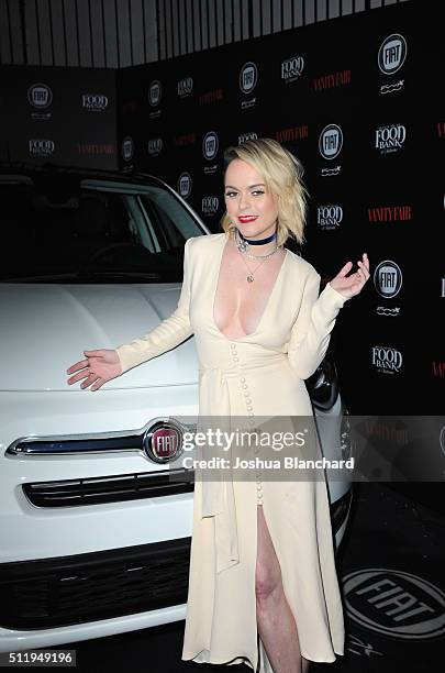 Actress Taryn Manning attends Vanity Fair and FIAT Young Hollywood Celebration at Chateau Marmont on February 23, 2016 in Los Angeles, California.