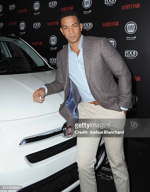 Actor Alano Miller attends Vanity Fair and FIAT Young Hollywood Celebration at Chateau Marmont on February 23, 2016 in Los Angeles, California.