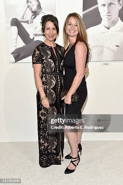 Guests attend the 18th Costume Designers Guild Awards with Presenting Sponsor LACOSTE at The Beverly Hilton Hotel on February 23, 2016 in Beverly...