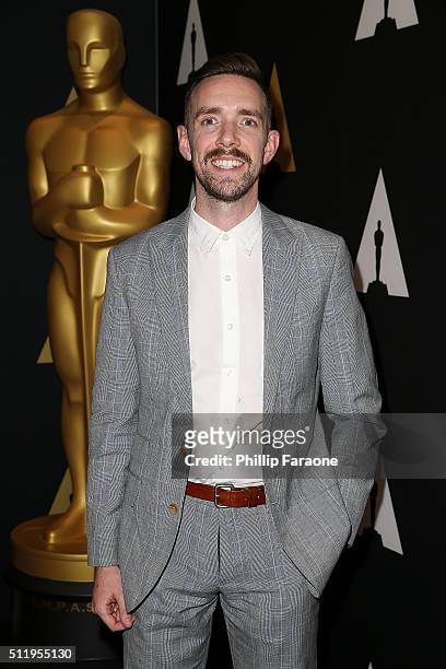 Director Henry Hughes attends 88th Annual Academy Awards Oscar Week Celebrates Shorts at AMPAS Samuel Goldwyn Theater on February 23, 2016 in Beverly...